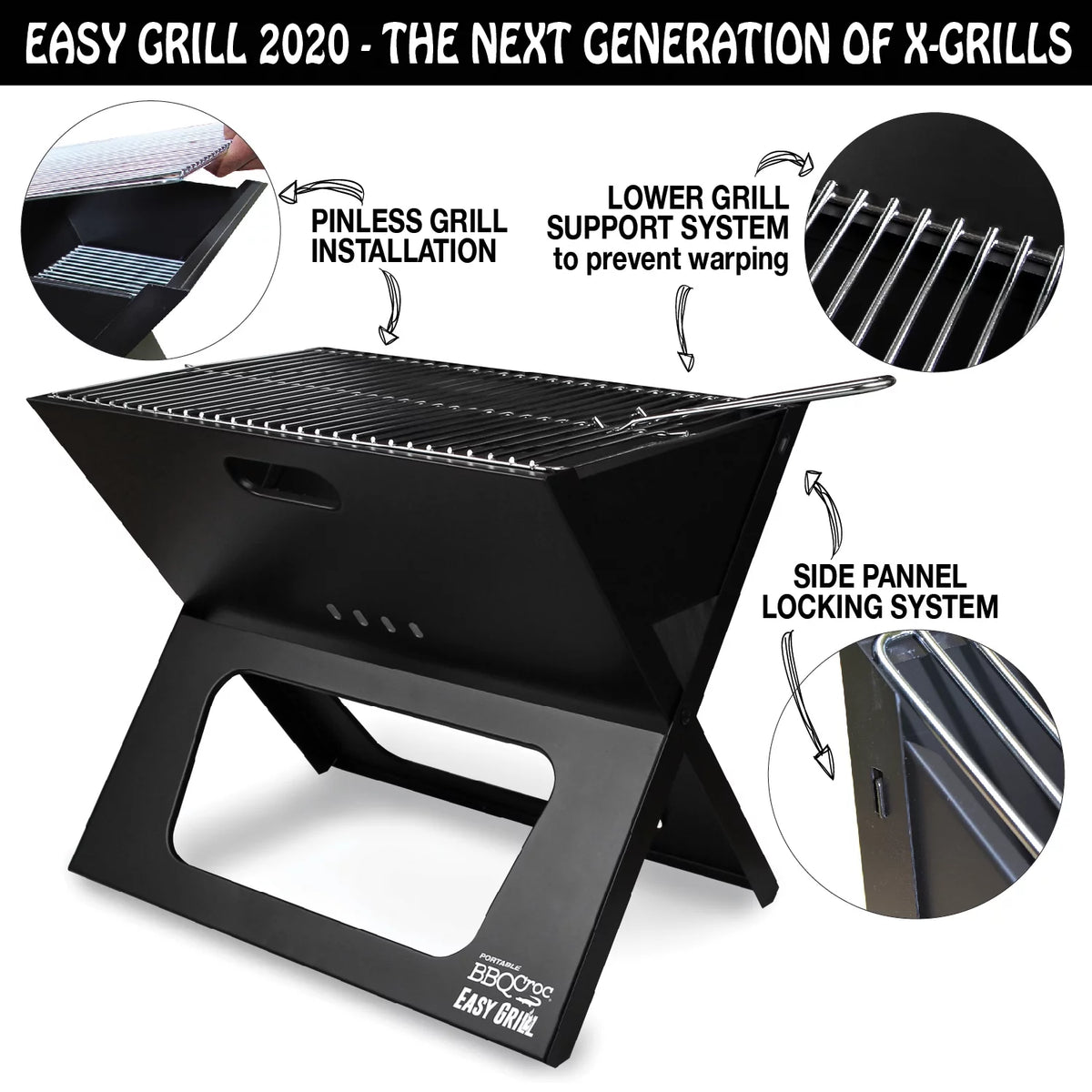 Portable Folding Grill A77541