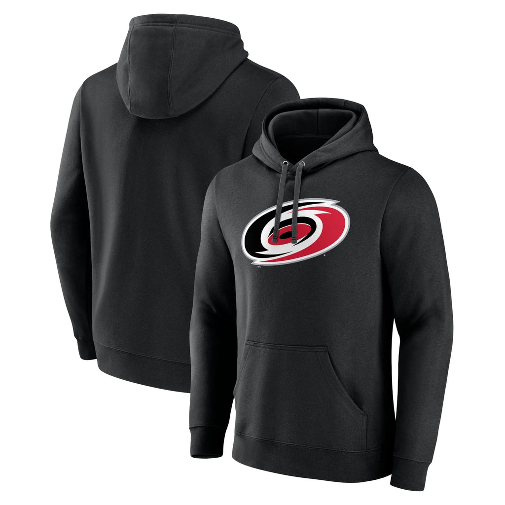 Men's Black Carolina Hurricanes Pullover Hoodie G462