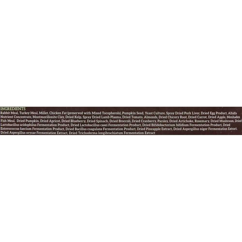 Rabbit Meal Dry Dog Food K221907