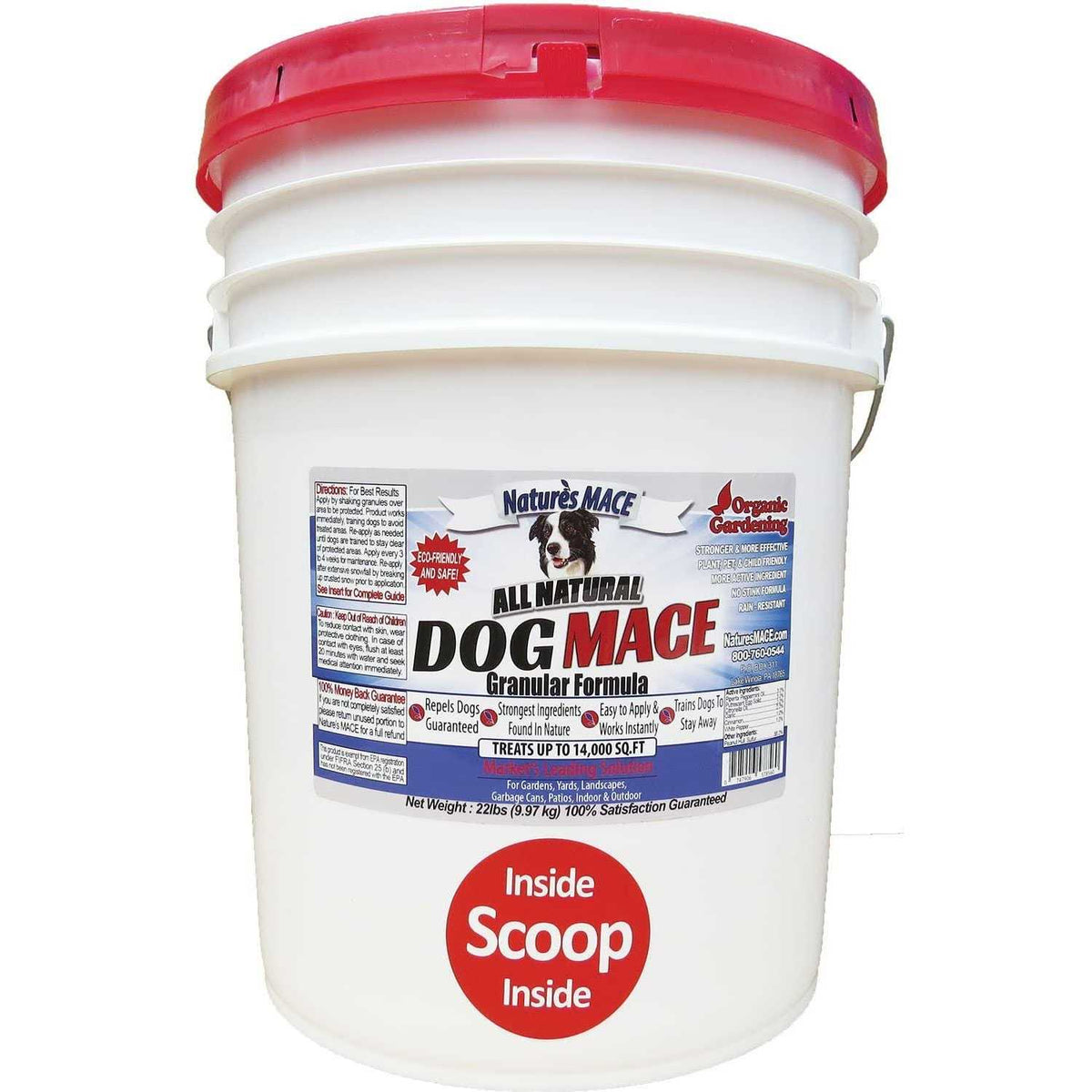 Dog Repellent 22LB Treats 14,000 Sq. Ft. J641410