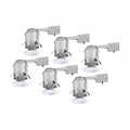 6 in. Dimmable White Integrated LED Recessed Light Retrofit Kit, 6-Pack T134872