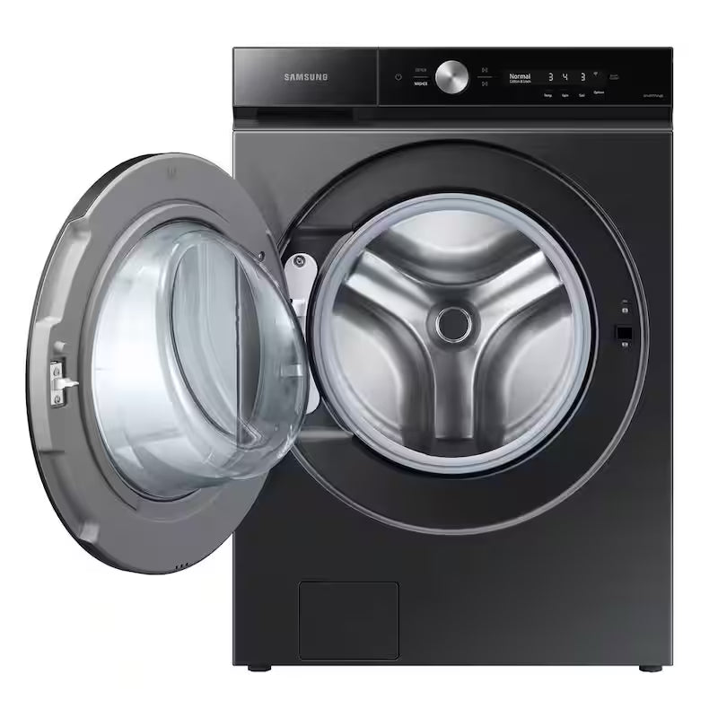 5.3 cu. ft. Smart Front Load Washer Brushed Black I3938