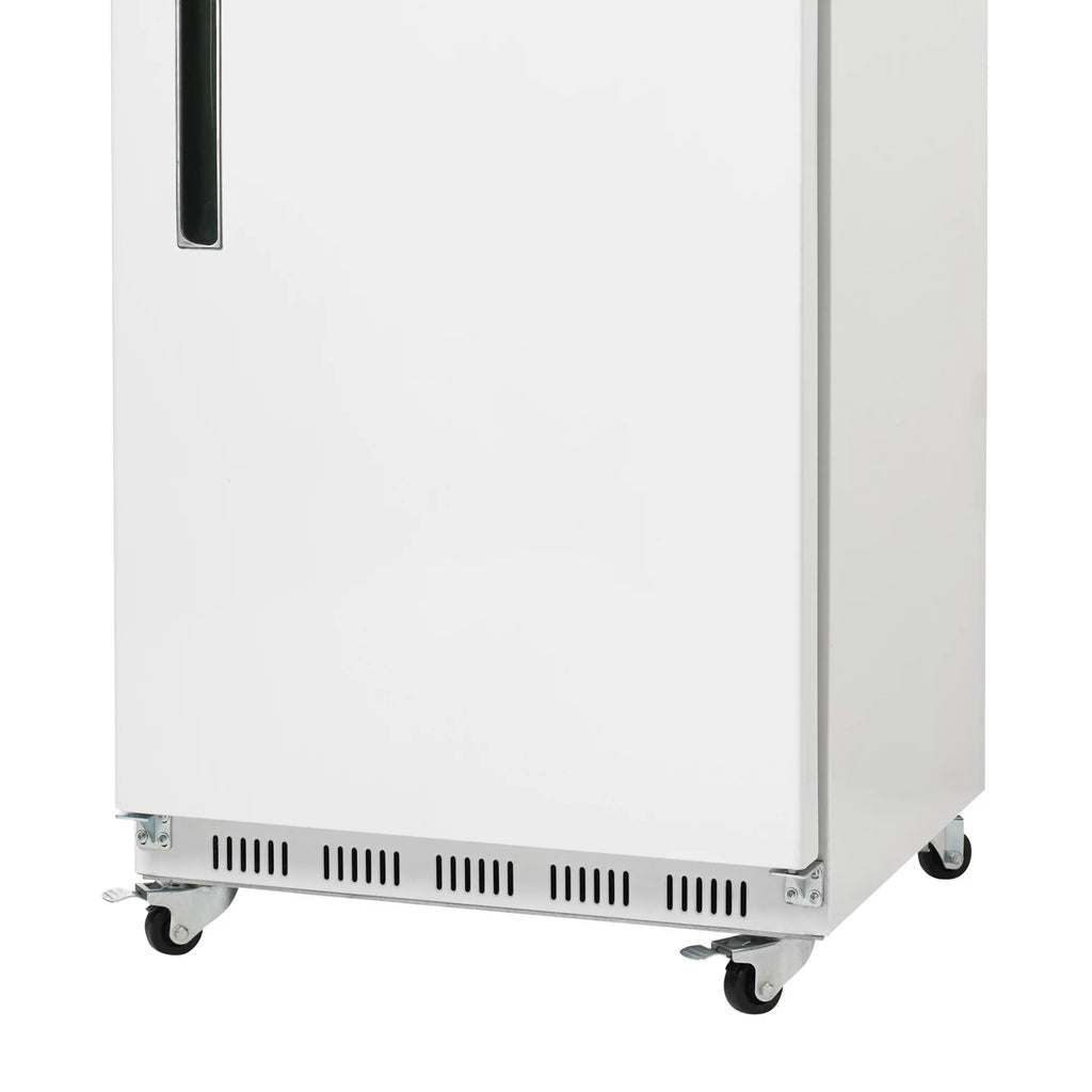 White Single Door Reach in Commercial Refrigerator 25 cu. ft. W54364