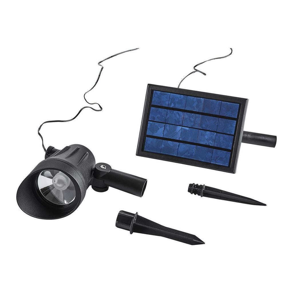 75 Lumen 13 in. Solar LED Glass Spot Light X566083