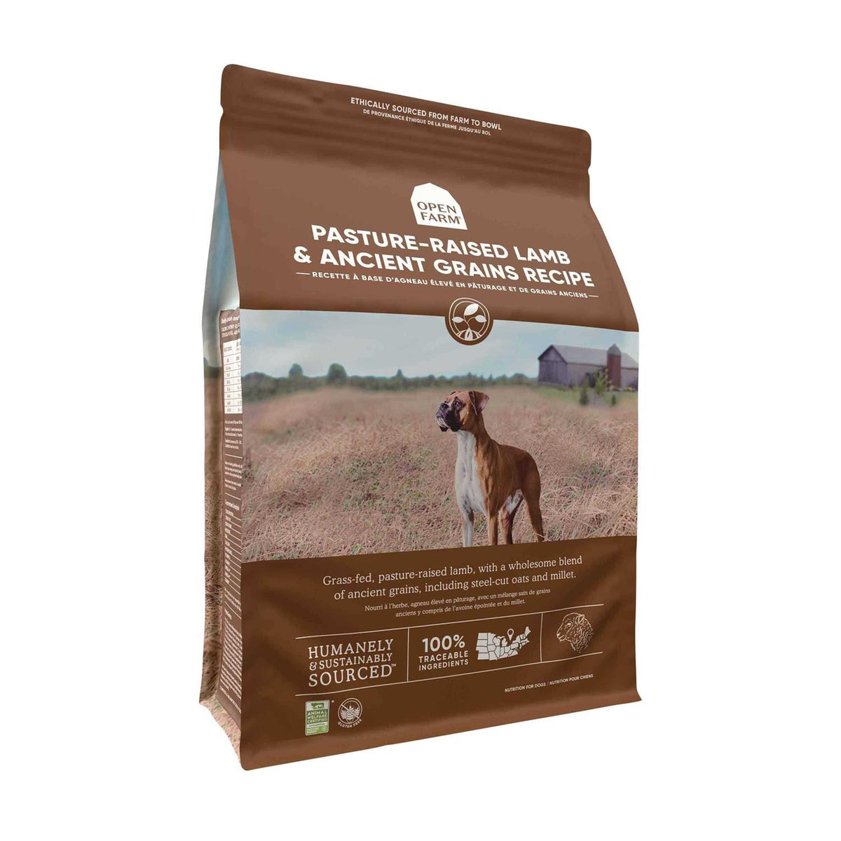 Pasture Raised Lamb Ancient Grains Dry Dog Food F595761