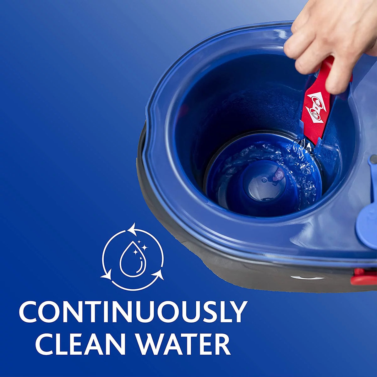 Spin Mop & Bucket Floor Cleaning System with Refill O5474
