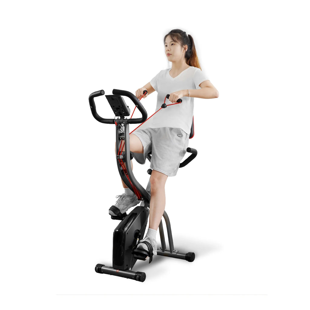 Folding Stationary Exercise Bike 265 LBS Weight Capacity V730
