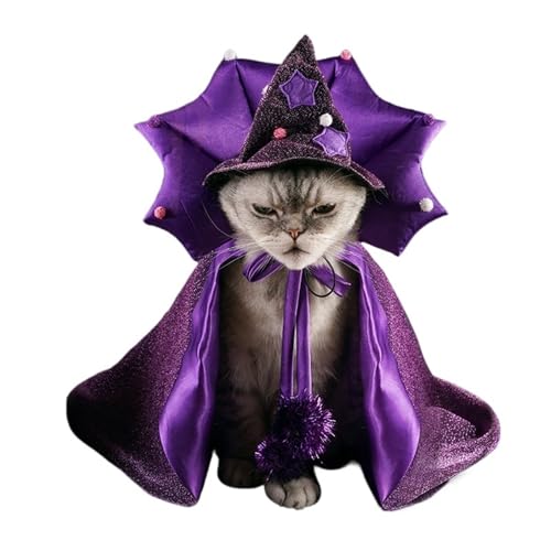 Pet Cat and Dog Clothes Vampire Cloak Costume S538902