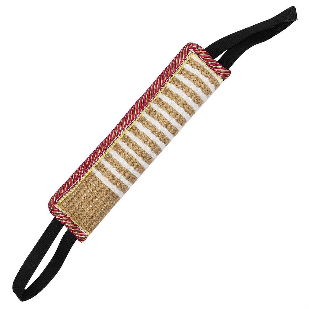Dog Tug Toy Jute Bite Pillow D941