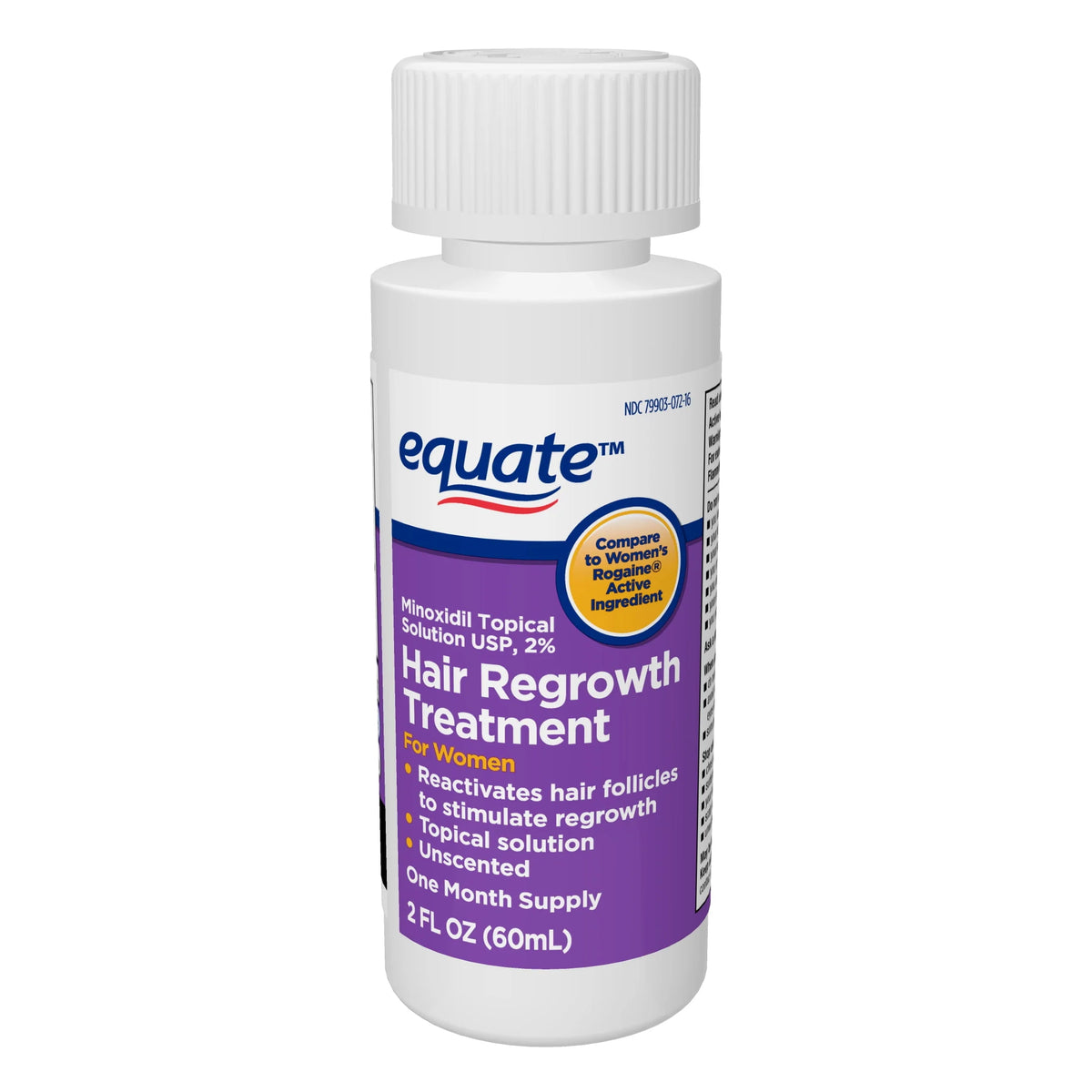 Minoxidil Topical Solution 2 Percent Hair Regrowth Treatment M2659