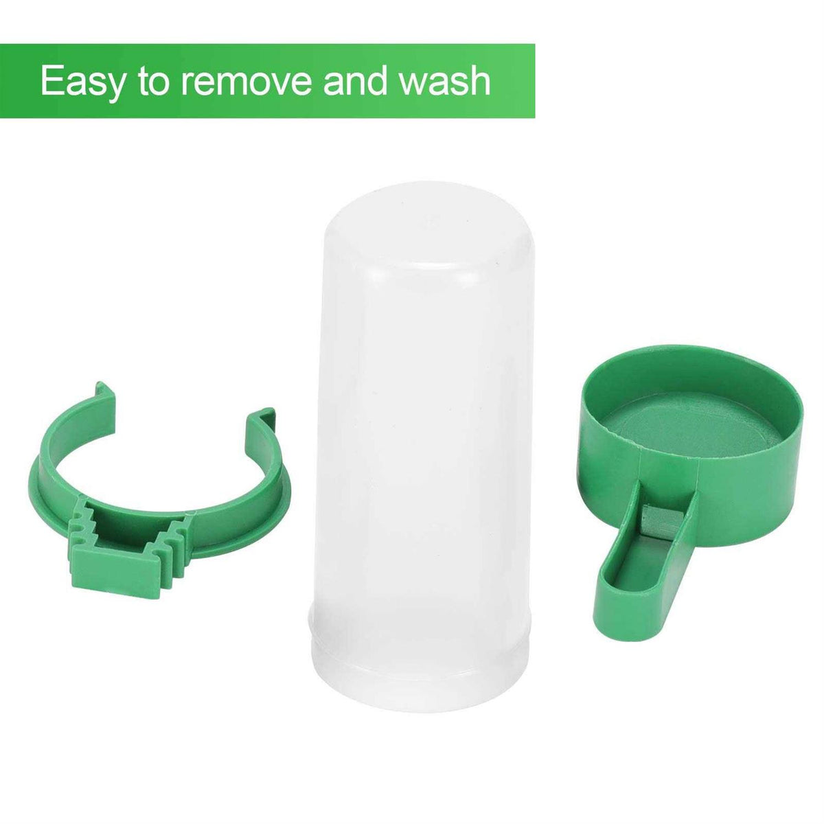 4Pcs Plastic Bird Water Feeder C3916