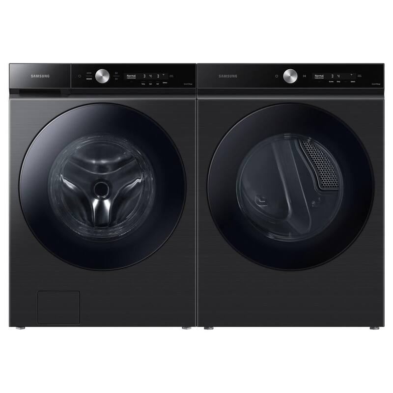5.3 cu. ft. Smart Front Load Washer Brushed Black I3938