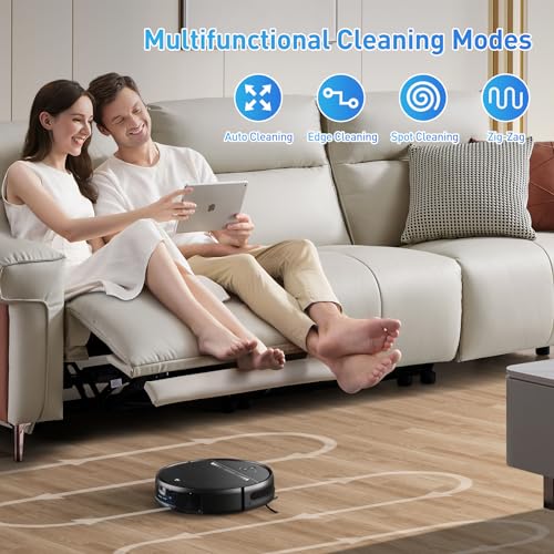 2-in-1 Robot Vacuum and Mop Combo, 2300Pa Suction L7648