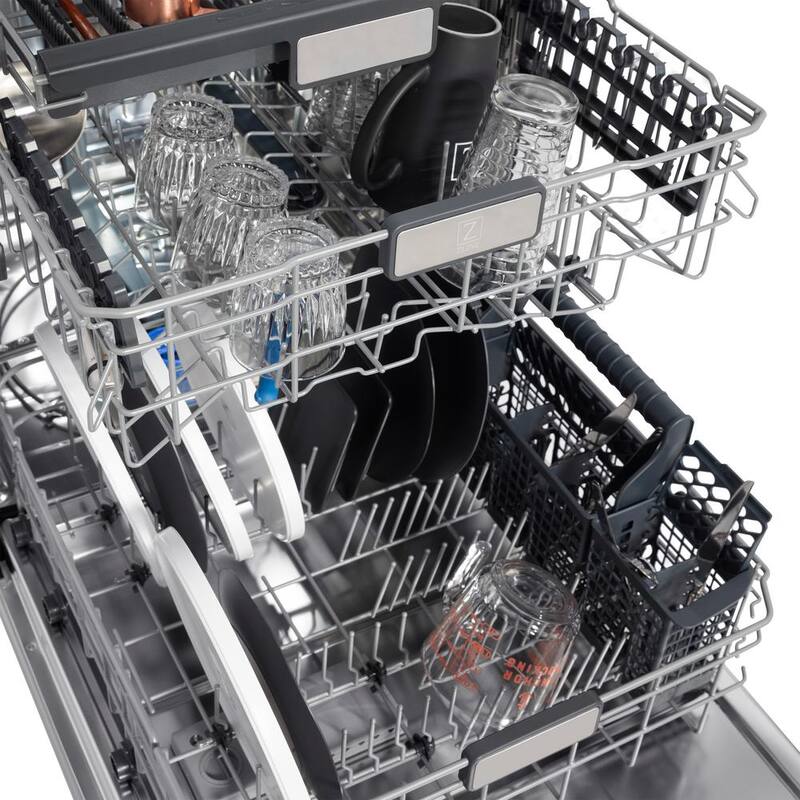24 in. Stainless Steel Dishwasher with 3rd Rack M436350