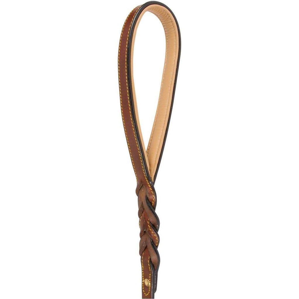 Leather Braided Dog Leash R7036