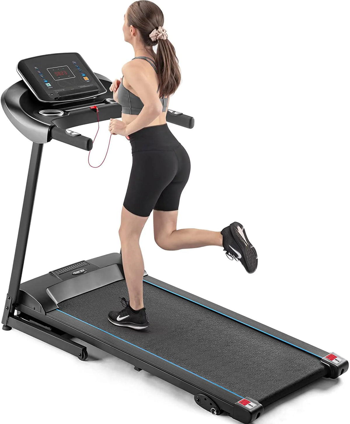 Folding Electric Treadmill with Incline X458