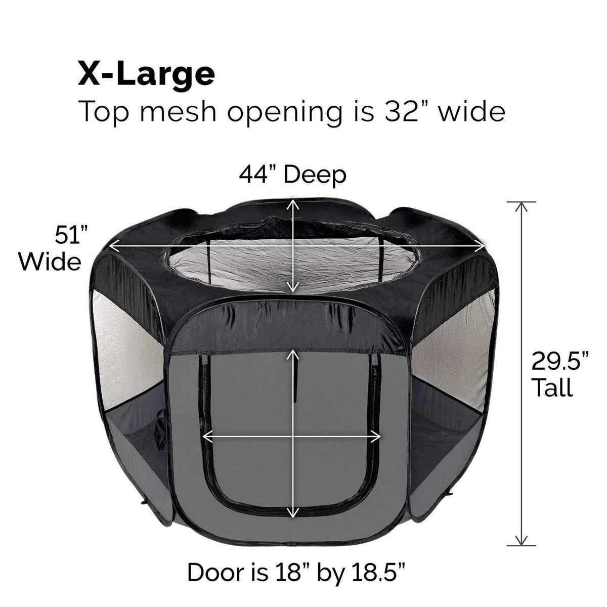 Mesh Pet Playpen V42599