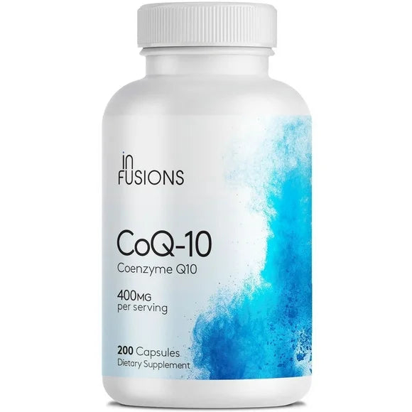 Pure CoQ10 400mg 200 Capsules Extra Strength Gluten Free Non-GMO O461058