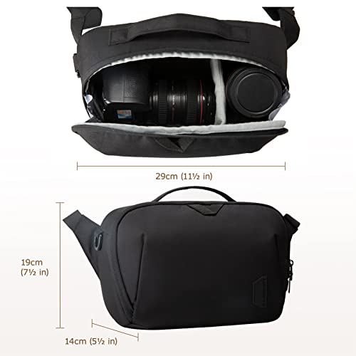 Waterproof Crossbody Camera Case with Padded Shoulder Strap M205364