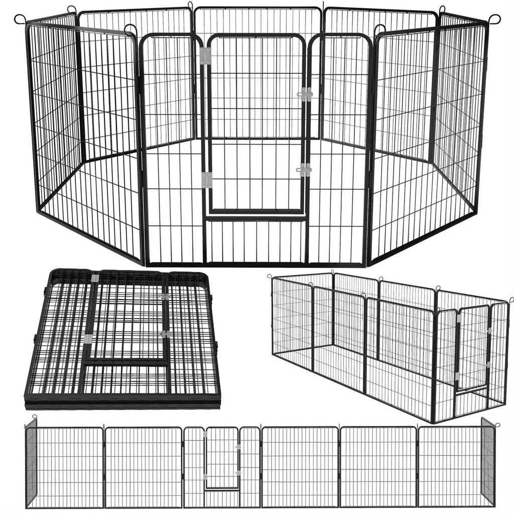 Heavy Duty Metal Dog Playpen 32 Width S563