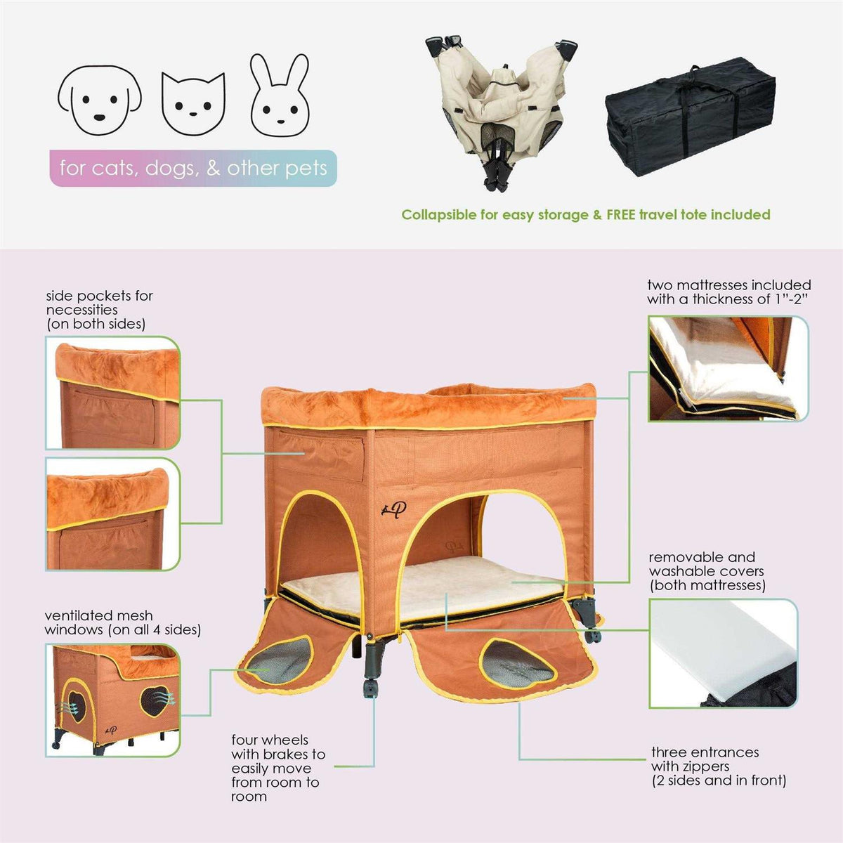 Bedside Lounge Pet Bed H186