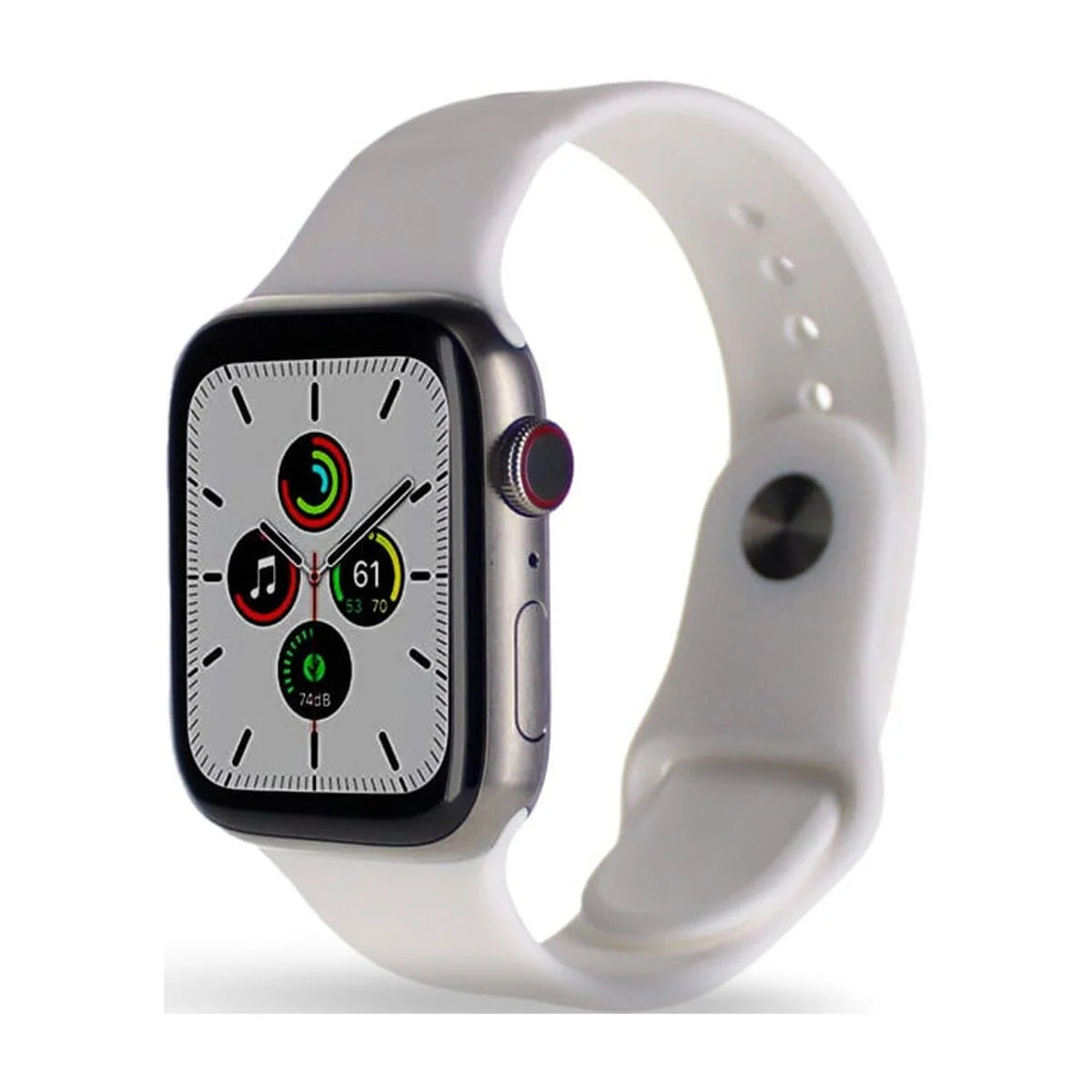 Silver Titanium 41MM Smartwatch O50659