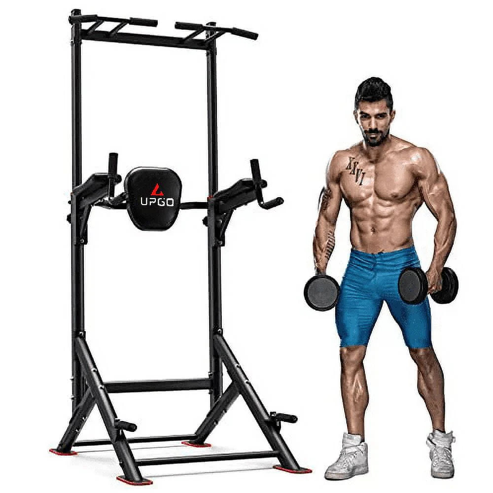 Adjustable Power Tower Dip Station Pull up Bar M905286