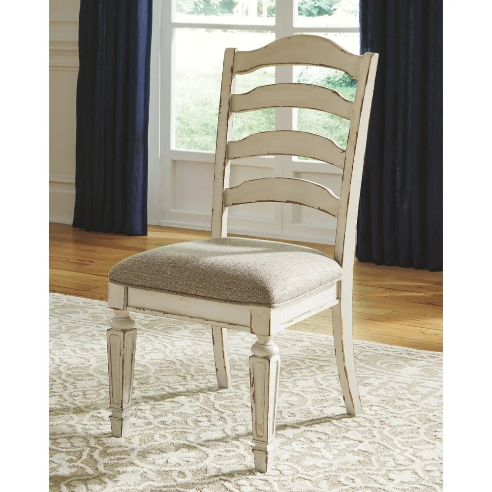 White Dining Room Chair Set of 2 C160