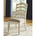 White Dining Room Chair Set of 2 C160