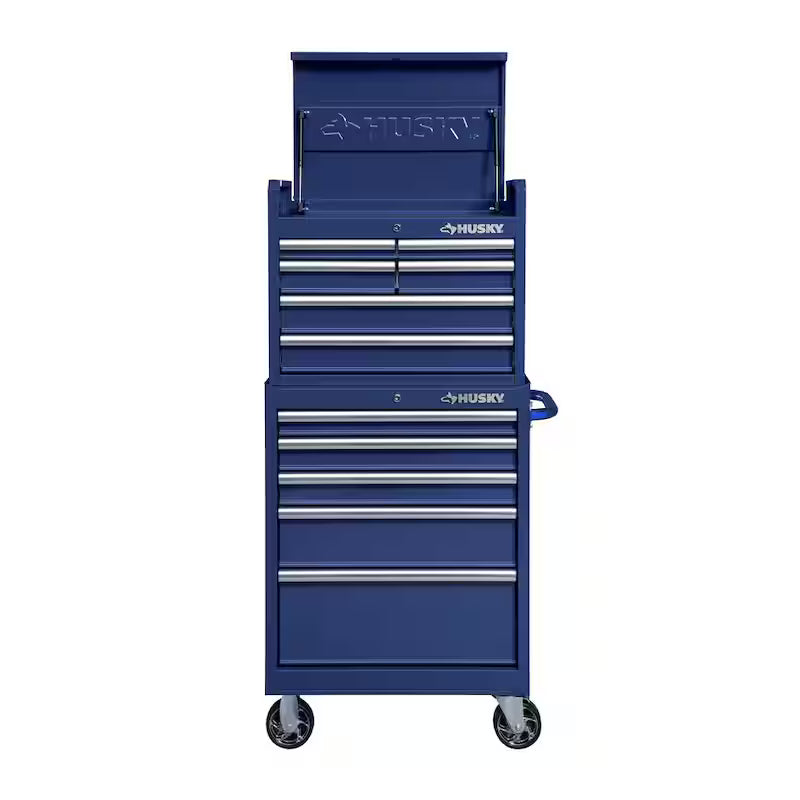 11 Drawer Tool Chest and Cabinet, Blue X4395