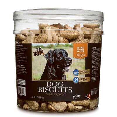 Peanut Butter Flavor Dog Biscuits 6 lb O1617
