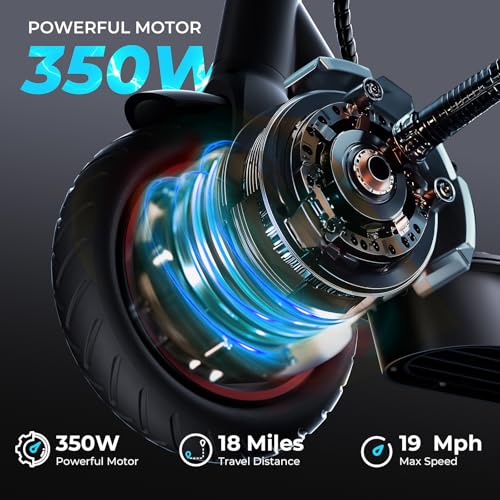 Electric Scooter with Cruise Control and Dual Braking System Z523570