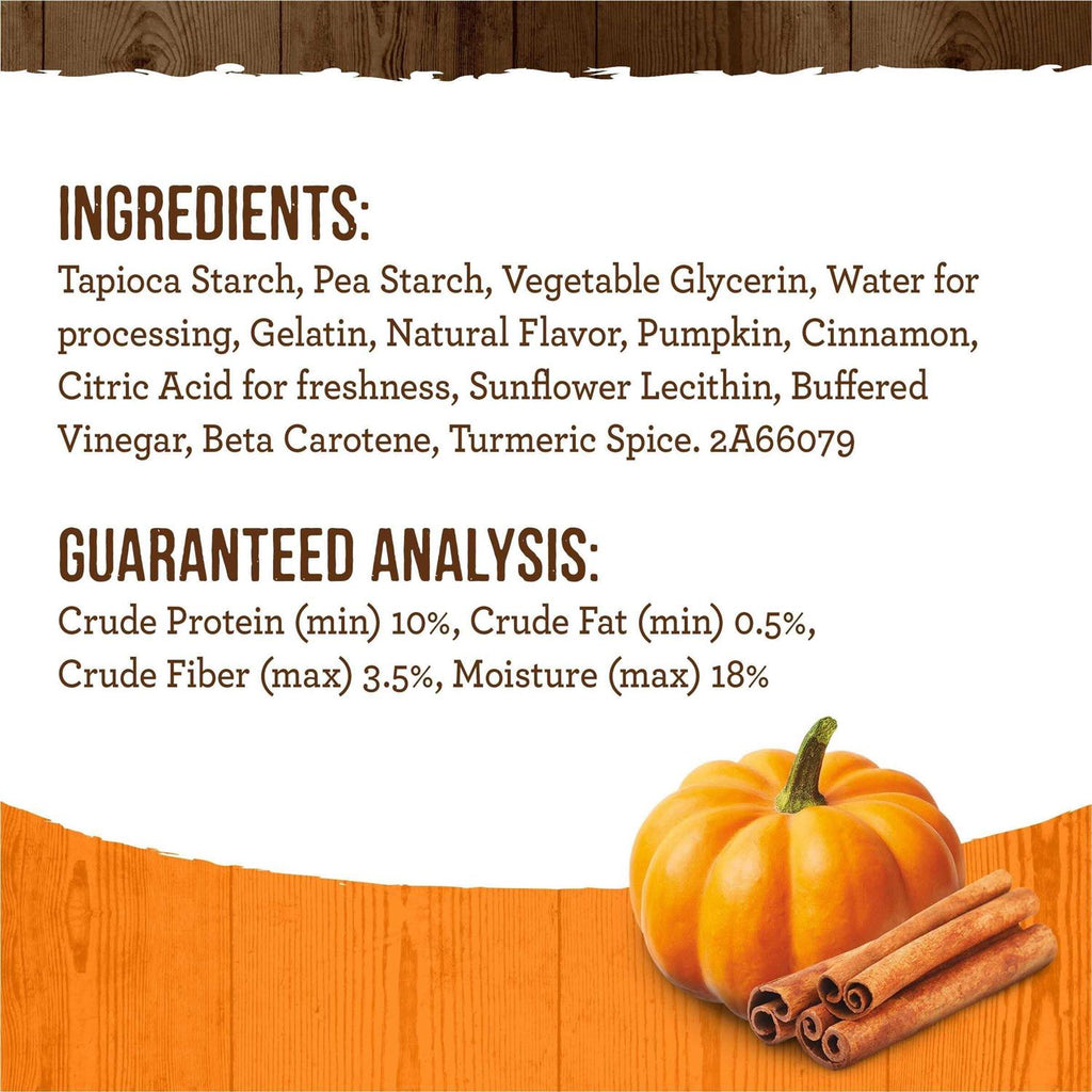 Fresh Kisses Pumpkin Cinnamon Dog Treats C3404