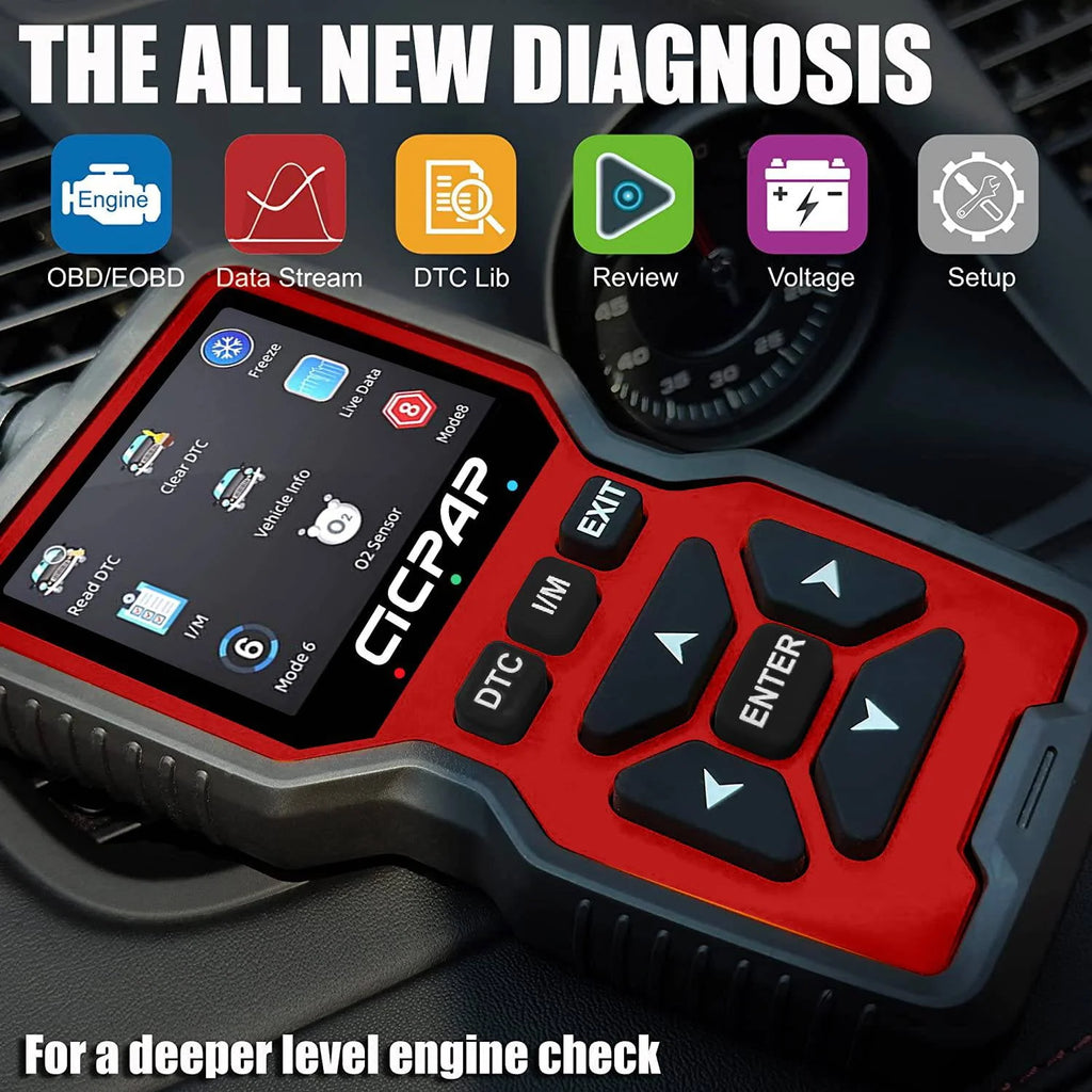 OBD2 Scanner Diagnostic Tool Car Code Reader J809