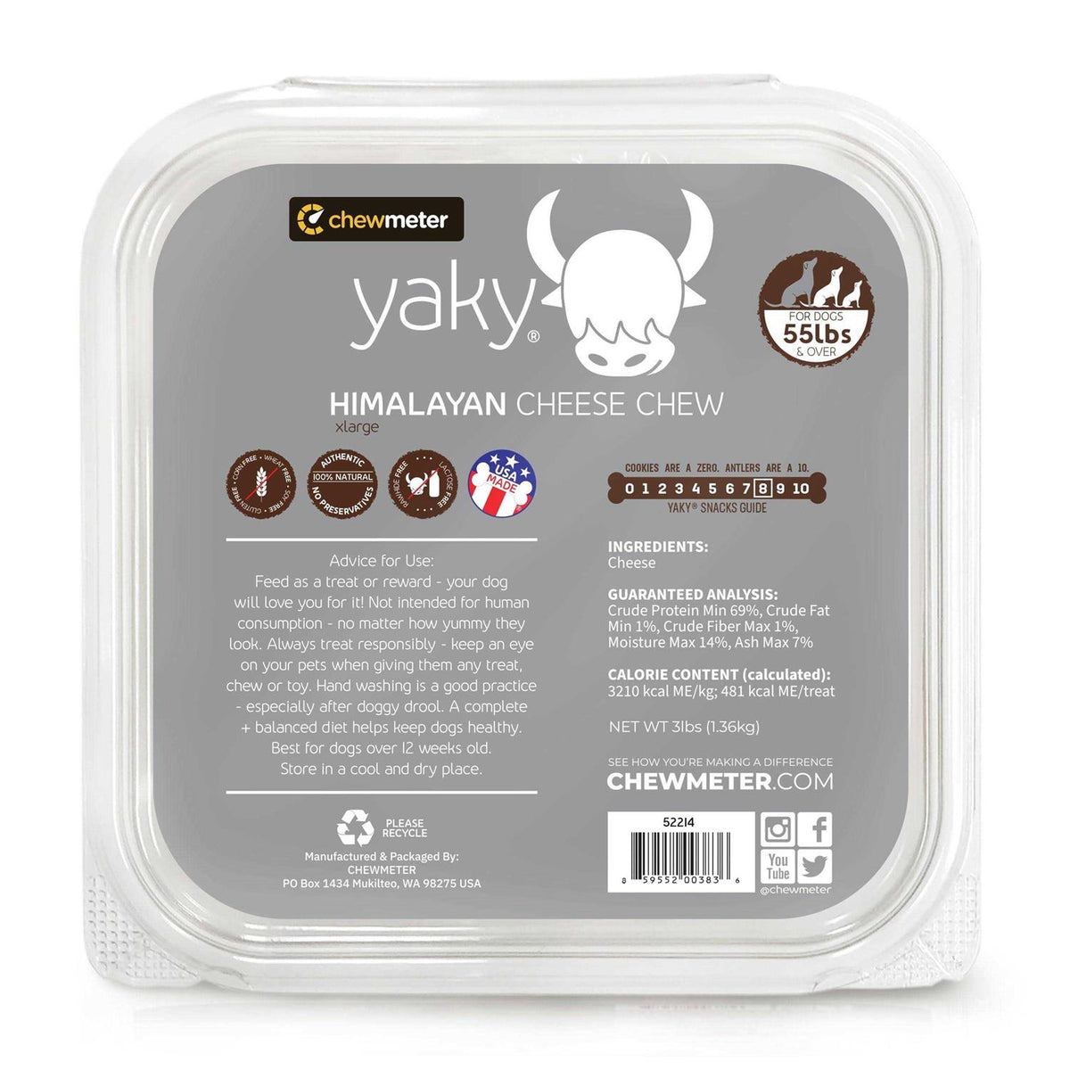 Himalayan Yak Cheese Dog Chew W13955