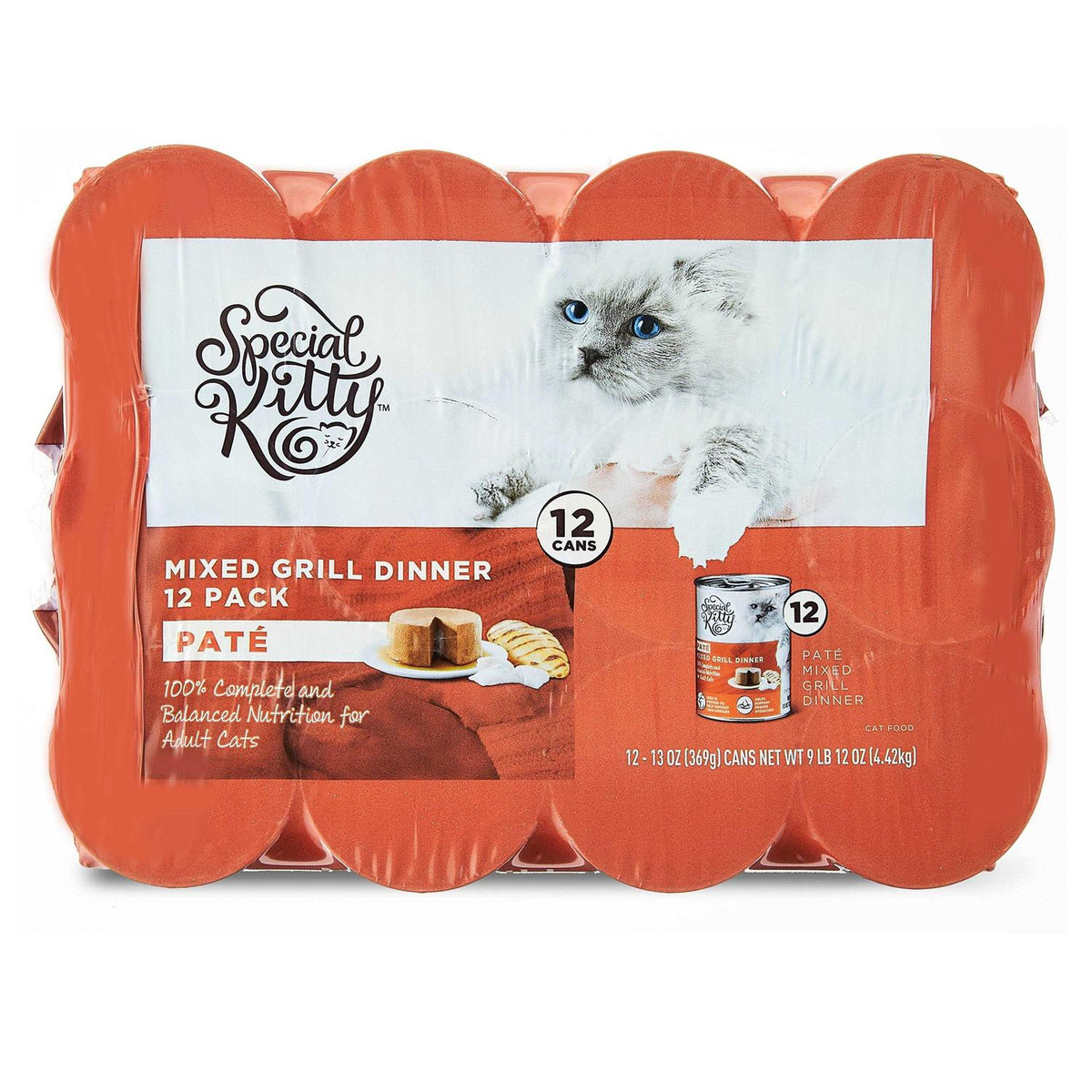 Mixed Grill Pate Wet Cat Food Multi-Pack V25856