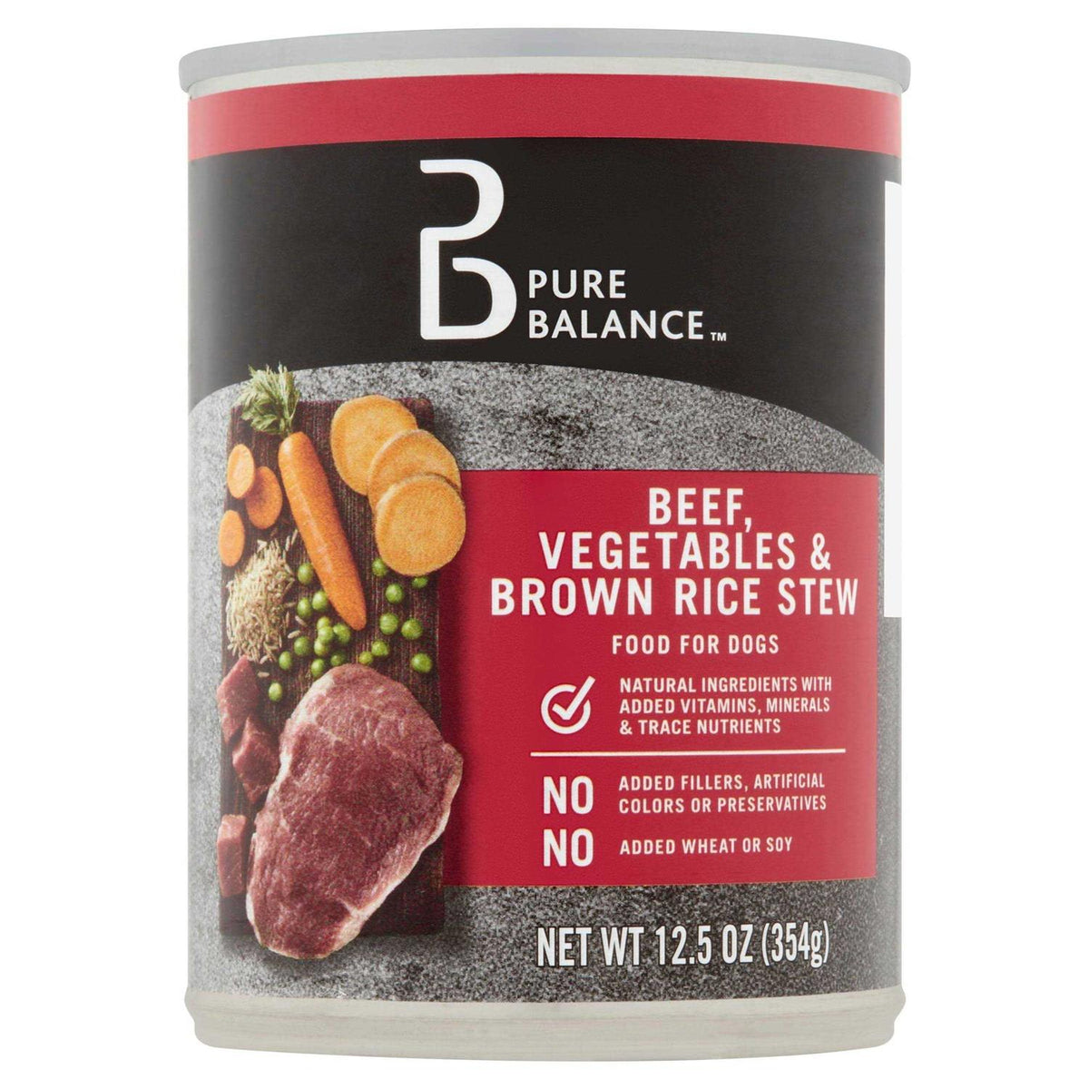 Beef Vegetables & Brown Rice Stew Dog Food M4092