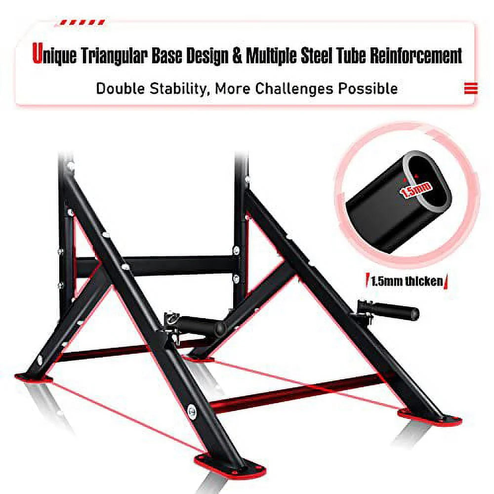 Adjustable Power Tower Dip Station Pull up Bar M905286