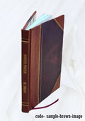 1915 Leather Bound Book R2373
