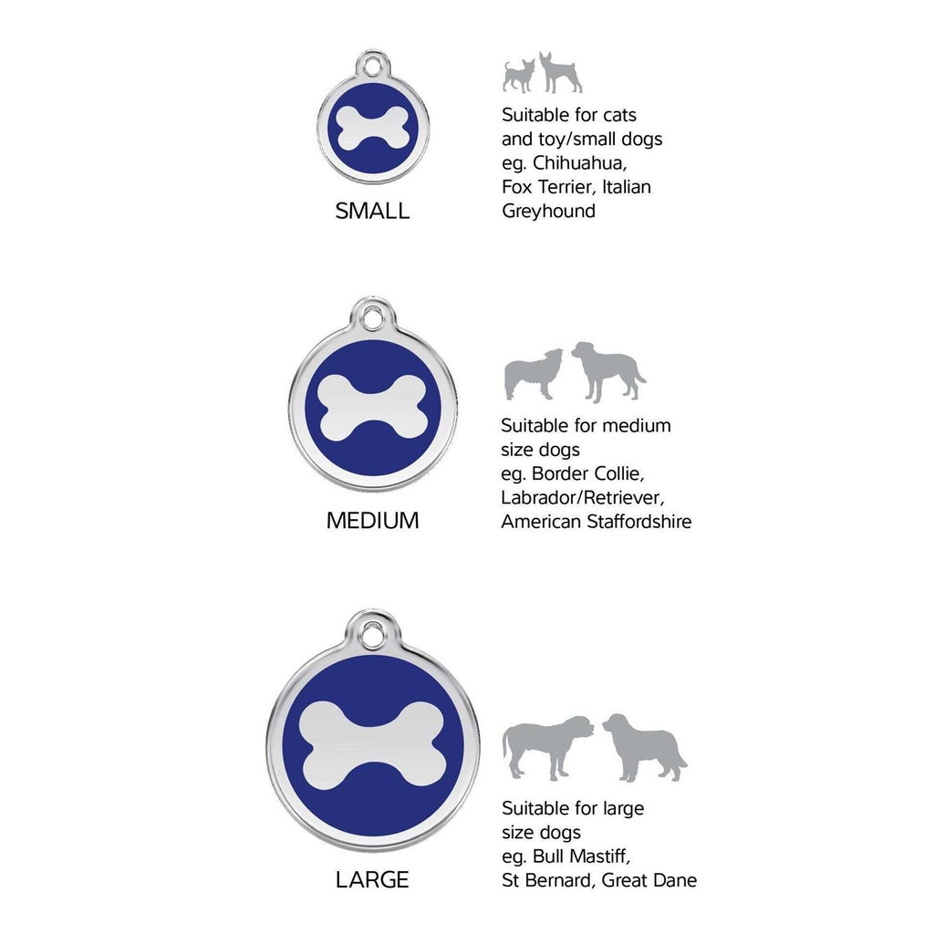 Stainless Steel Dog ID Tag D6497