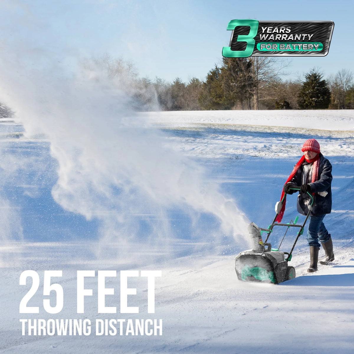 20 Inch Cordless Snow Blower Q509