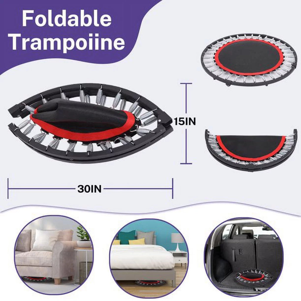 40 Foldable Mini Trampoline 330 lb Weight D40146