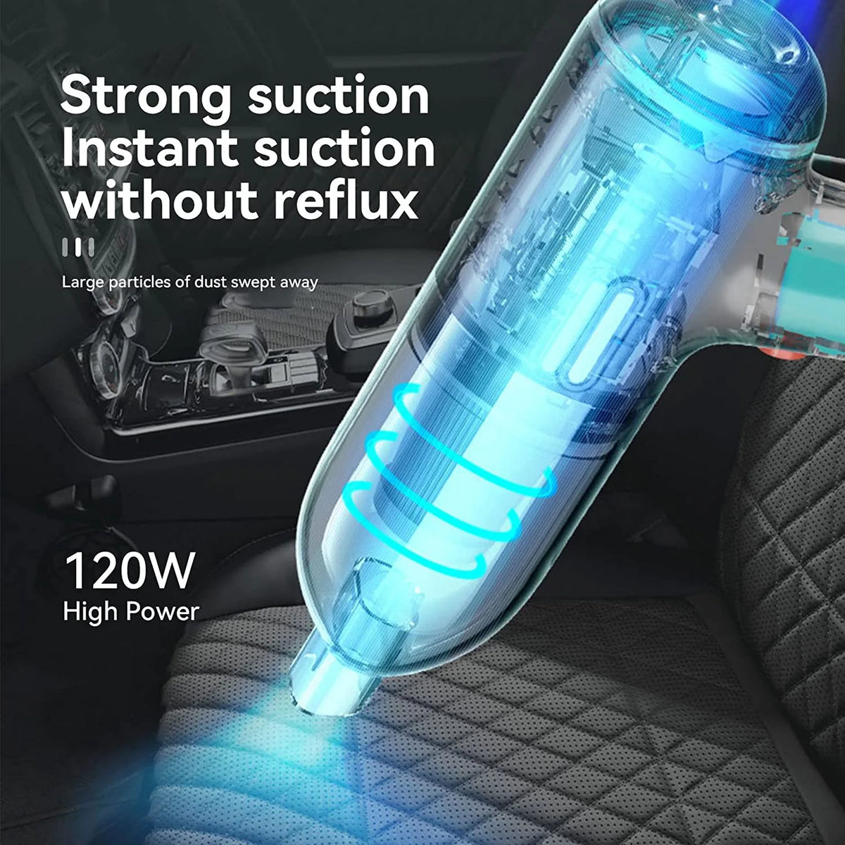 Portable Cordless Handheld Vacuum Cleaner 5000PA Y214