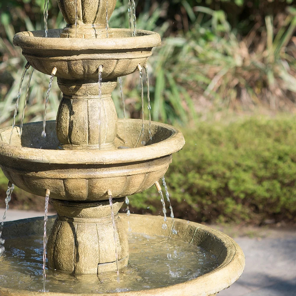 3-Tier Outdoor Polyresin Fountain Z34644