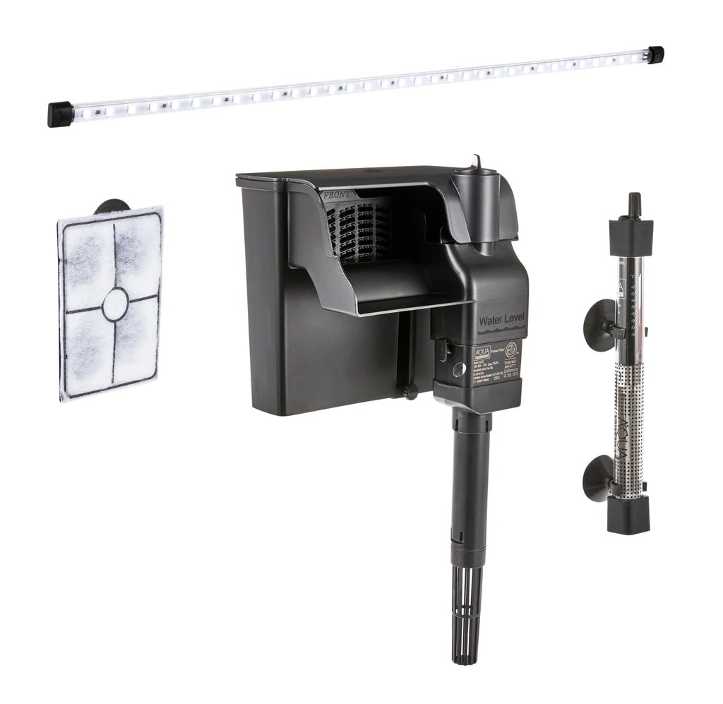 29 Gallon Glass Aquarium Starter Kit V28063