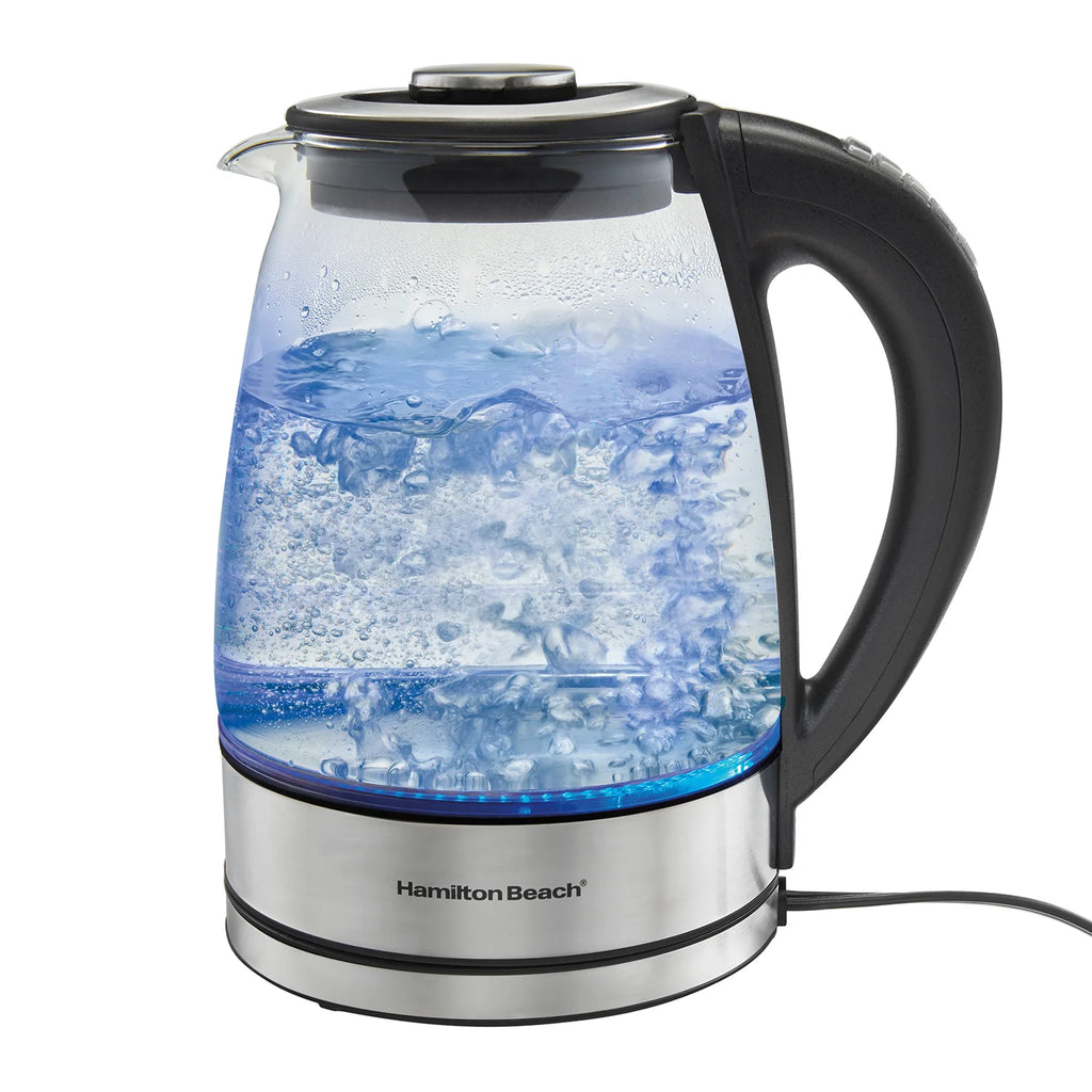 1.7L Variable Temperature Glass Kettle with Tea Infuser Z193