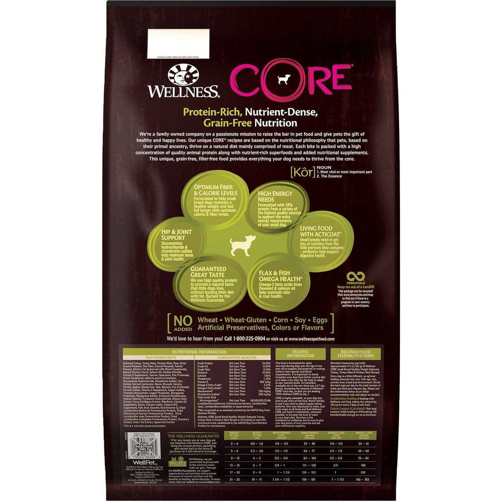 Grain Free Dry Dog Food Small Breed Healthy Weight K58574