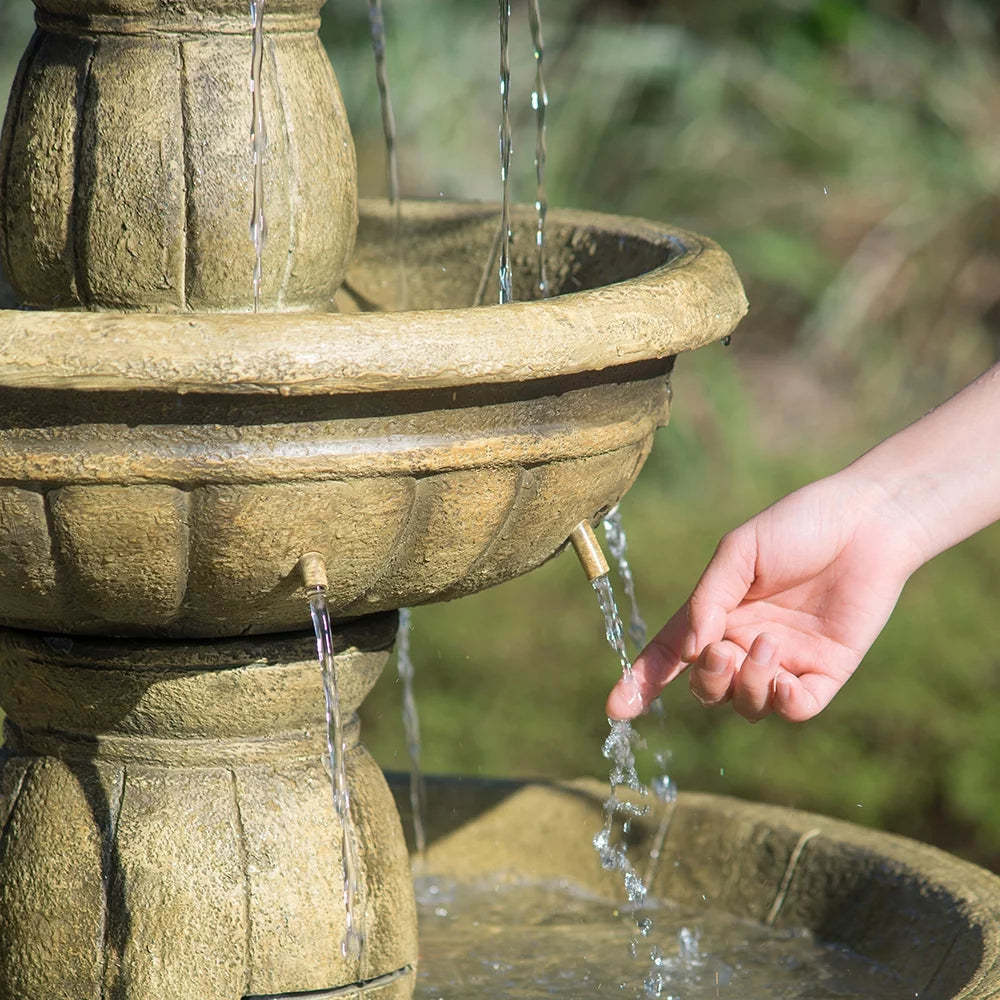 3-Tier Outdoor Polyresin Fountain Z34644