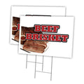 18" x 24" Yard Sign & Stake 2 Pack Z123703
